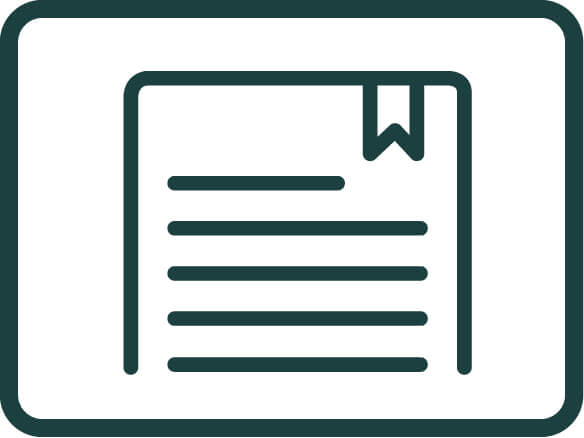 small icon of an offical document